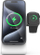 Karikues wireless Crong MagSpot 3 në 1 MagSafe, për iPhone Apple Watch AirPods, i zi