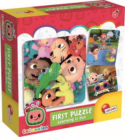 Puzzle për kalamajt Lisciani Cocomelon First Puzzles Learning is Fun