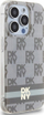 Kapak telefoni DKNY DKHMP14XHCPTSE, për iPhone 14 Pro Max 6.7", hardcase MagSafe, bezhë me kuadrate