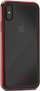 Mbrojtëse telefoni Moshi Vitros për iPhone X, plastike, transparente, e kuqe