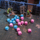 Set zare Q-Workshop Crosshairs Compact D6, 20 copa, 14mm, blu dhe rozë
