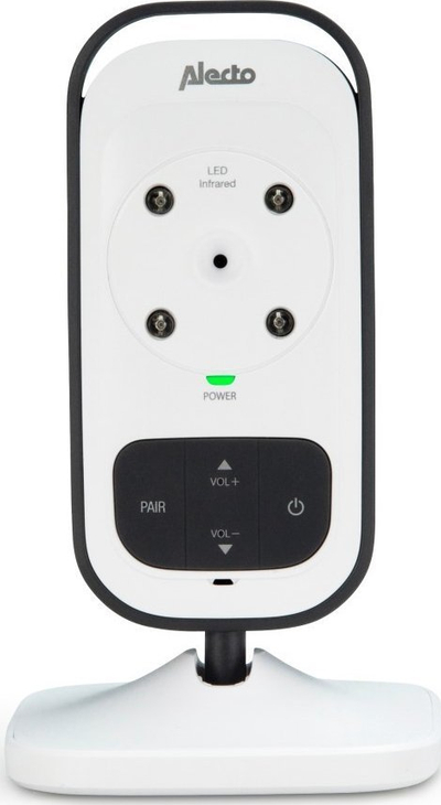 Monitor bebi Alecto DVM-75, ekran 2.4\", rreze deri 300 m, i bardhë