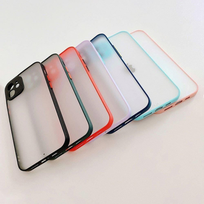 Mbrojtëse silikoni Hurtel Milky Case për Xiaomi Redmi 10X 4G Redmi Note 9, gjysëm e tejdukshme, jeshile e errët