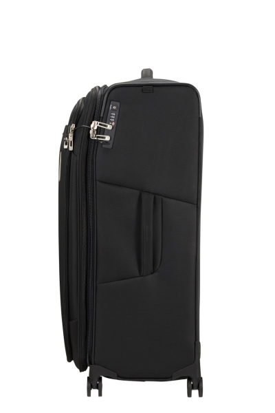 Valixhe Soft Me 4 Rrota Samsonite Respark Ngjyrë E Zezë