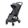 Karrocë bebe Ergobaby Metro 3, kompakte qyteti, ulëse ergonomike, gri grafit
