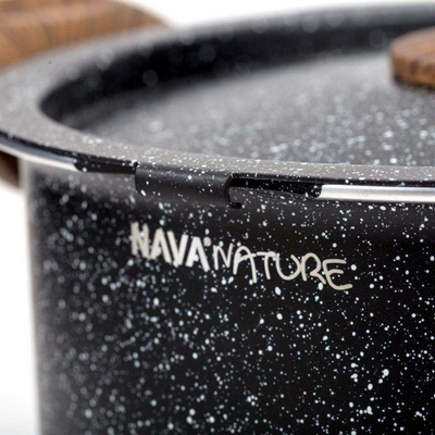 Tengere graniti NAVA Nature, 22 cm, 5 L, e zezë
