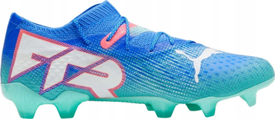 Këpucë futbolli Puma Future 7 Ultimate Low FG AG M, për bar natyral edhe artificial, për burra, shumëngjyrëshe