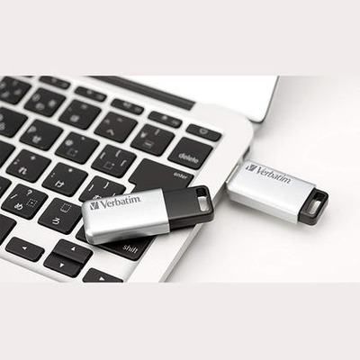 USB Verbatim Store n Go Secure Pro, 16GB, USB 3.0, argjendtë me të zezë