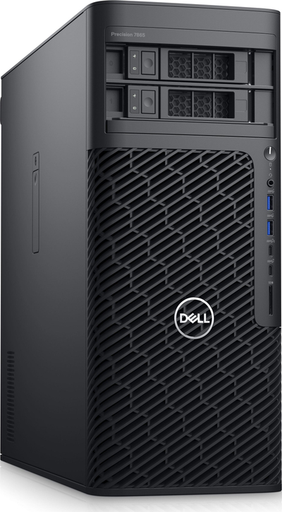 Workstation Dell Precision 7865, Ryzen Threadripper PRO 5945WX, 32GB RAM, 1TB SSD, ngjyrë e zezë