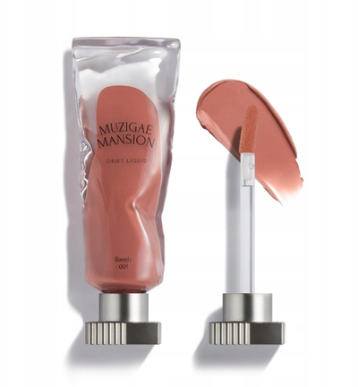 Ruju buzësh i lëngshëm Muzigae Mansion Objet Liquid 001 Barely, 6ml, apricot beige
