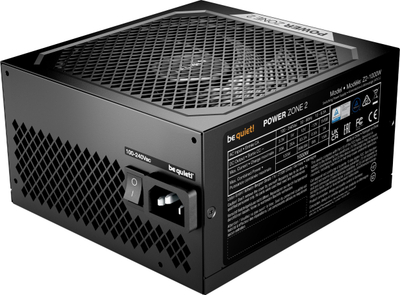 Furnizim me rrymë Be Quiet Power Zone 2, 1000W, ATX 80 Plus Platinum modular, i zi