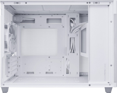 Kasë Asus Prime AP201 Tempered Glass, Mini Tower