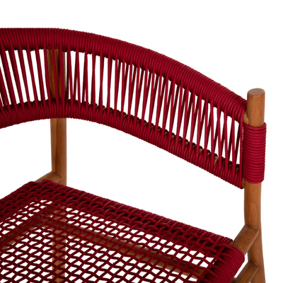Kolltuk ngrënieje Irving 60x55x75Hcm (HM9797), kuqe