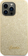Mbulesë telefoni Guess GUHCP14LHGGSHD për iPhone 14 Pro, Glitter Script, e artë