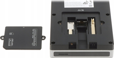Terminal kontrolli aksesi Hikvision DS-K1T502DBWX-C, RFID MIFARE, kamerë 2MP, IP65, gri