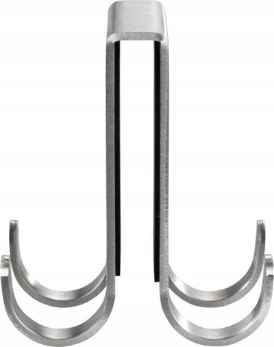 Varëse dopio dushi WENKO Vieste Duo 23787100, çelik inox, mat, 5.6 x 7 cm