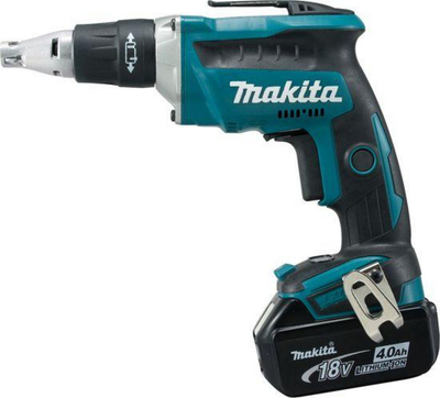 Kaçavidë pa kabllo Makita DFS452RFE, 18V, me bateri, blu
