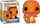 Figurë koleksionuese Funko Pop Pokémon Charmander, PVC, madhësi standard, portokalli