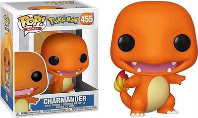 Figurë koleksionuese Funko Pop Pokémon Charmander, PVC, madhësi standard, portokalli