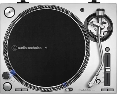 Pikap DJ Audio Technica ATLP140XP, direct drive, profesionist, ngjyrë argjendi