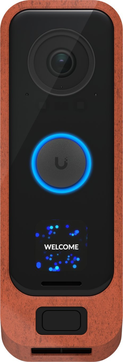Mbulesë zile dere Ubiquiti G4 Doorbell Pro Cover, polikarbonat, kafe