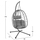 Luhatëse Millie 90x75x190Hcm (HM5997.10), gri
