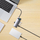 Hub i jashtëm Baseus Metal Gleam, USB C, 4x USB 3.0, gri