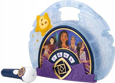 Boombox karaoke Disney Wish, Bluetooth, muzikë e integruar, shumëngjyrëshe