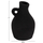 Vazo dekorative tavoline DECANT HM4667.01L, terrakote, 14x21 cm, e zezë