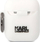 Mbulesë Karl Lagerfeld KLACA2SILKCW për AirPods 1/2, silikon, e bardhë