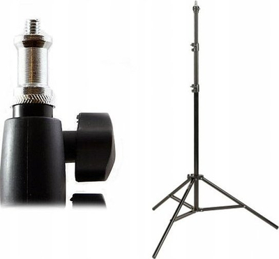 Set studio MASSA Atelier, stativ për sfond 210-304cm, 4 kapëse, me çantë