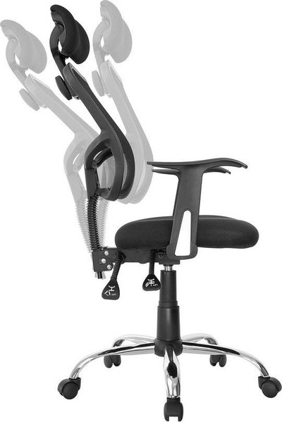 Karrige zyre Ergooffice.eu ER-413, e zezë