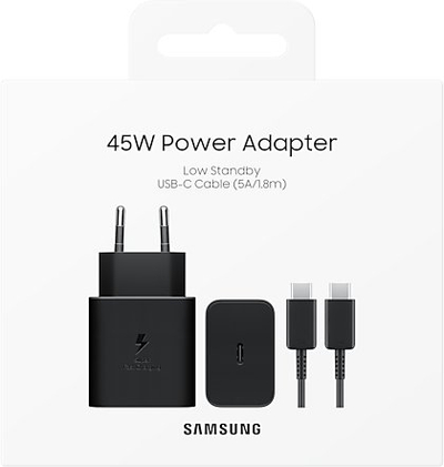 Полнач Samsung EP-T4511XBEGWW, 45W, USB Type C, црн
