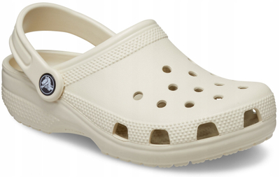Sandale për kalamaj Crocs Classic Clog K, për goca, bezhë