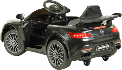 Makina elektrike për kalamaj Mercedes AMG GTR CAR-S-9, 4x4, me goma EVA, me pult, e zezë