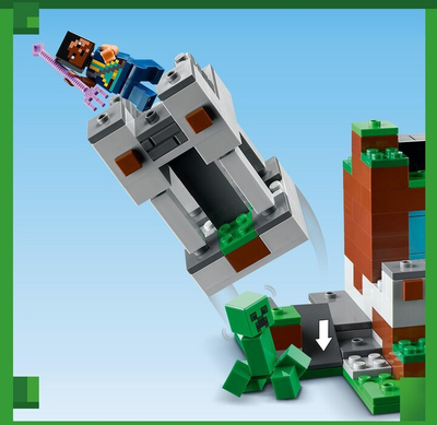 Set LEGO® Minecraft 21244 Knight's Base, 427 pjesë