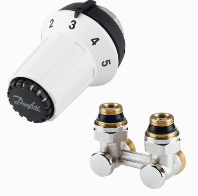 Set termostati Danfoss, M30 x 1.5