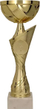Kupë trofe RAMAR Golden Metal, 37.5cm, radius 140mm, ngjyrë ari