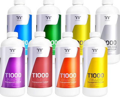 Течност за ладење за персонален компјутер Thermaltake T1000, 1L, Pure Clear, проѕирна бела