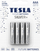 Bateri alkaline Tesla BLACK+ R6 AA, 1.5V, paketim 4 copë