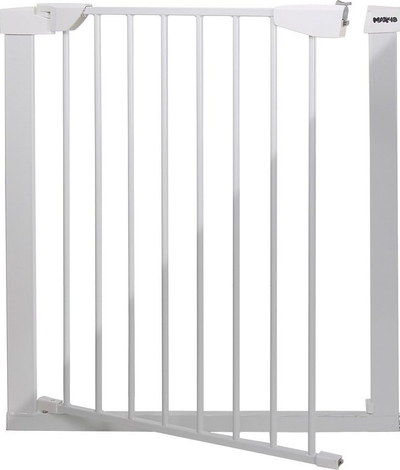 Portë sigurie për qen Safety Restriction Gate, për shkallë dhe dyer, e bardhë