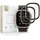 Mbrojtëse ekrani Tech-Protect Panzer Glass Ring për Apple Watch Ultra 1 2 49mm, 2 copë, titani, transparente