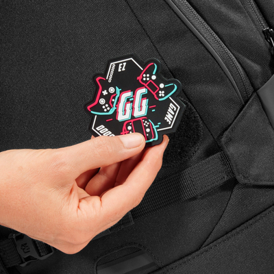 Set aksesorësh çante Coocazoo Colour Up Gaming 2.0, për çanta Mate Joker Porter, gaming shumngjyrësh