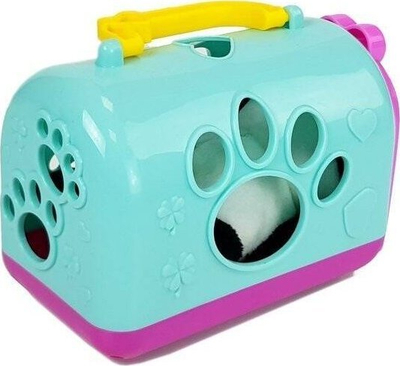 Lodër pelushi panda me transporter, për kalamaj 3+, shumëngjyrëshe