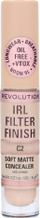 Korrektor Makeup Revolution IRL Filter 16H Hydrating Full Coverage C2, mbulim i plotë, ngjyrë e çelët
