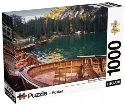 Puzzle Lisciani Dolomites, 1000 pjesë, 50x70 cm, me poster