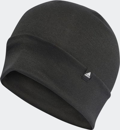 Kapelë beanie Adidas Lightweight Long, për rritur, e zezë