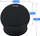 Set jastëk ergonomik Strado, 3 pjesë, me xhel memory, i zi