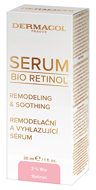 Serum për fytyrë Dermacol Bio Retinol Remodeling & Soothing Serum, 30 ml
