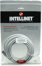 Kabëll rrjeti Intellinet CAT6 UTP, 2m, 100% bakër, i bardhë
